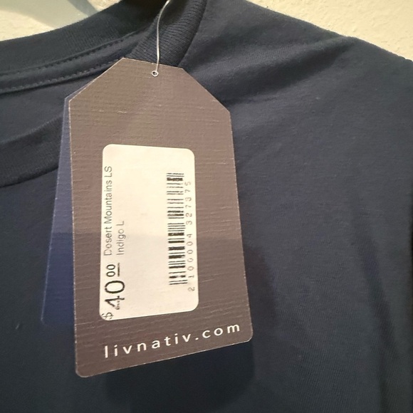 Native Deep Blue Tee - Picture 5 of 5